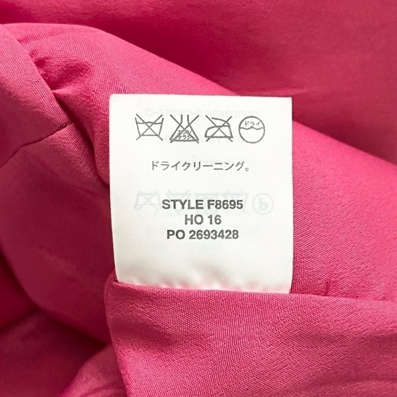 J.Crew Pink Lace Peplum Sleeveless‎ Top, Size 6 - Picture 11 of 11